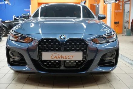 BMW4시리즈 포인트랩핑 스타일 살리는 그릴크롬죽이기 / 하남, 광주, 송파