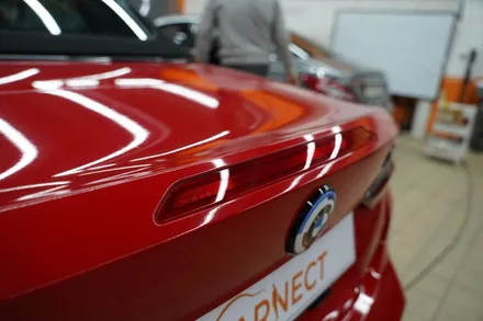 카마인 레드 필름으로 래핑하여 BMW M4를 강렬한 빨간차 만들기 / 하남, 광주, 송파