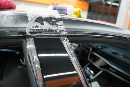 아우디 A7 사틴블랙 멋짐의 기준 전체랩핑(광주 강남) / 하남, 광주, 송파