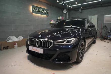 분당PPF BMW530i 본넷과 도어 시공작업 / 하남, 광주, 송파