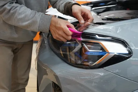 BMWX4 그릴크롬죽이기와 헤드라이트PPF(하남 강남) / 하남, 광주, 송파