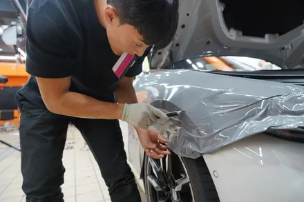 BMW전체랩핑 i4 M50 전국최초 시공했더니 정말 떨립니다  (서울) / 하남, 광주, 송파