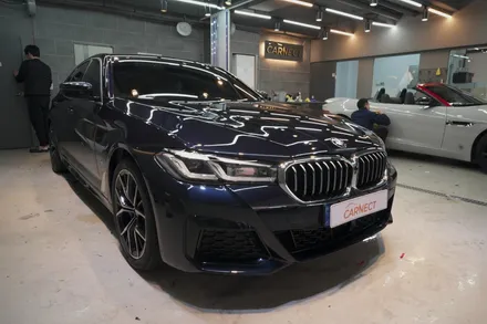 분당PPF BMW530i 본넷과 도어 시공작업 / 하남, 광주, 송파