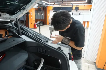 BMW전체랩핑 i4 M50 전국최초 시공했더니 정말 떨립니다  (서울) / 하남, 광주, 송파