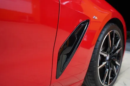 BMW 전체랩핑 페라리 레드 색상으로 시공완료 / 하남, 광주, 송파