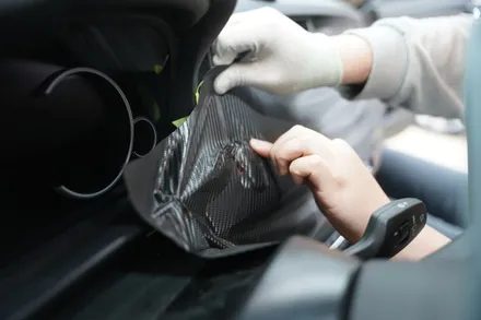 BMW 실내 카본 랩핑으로 재해석했다 / 하남, 광주, 송파