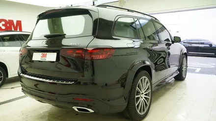 벤츠 GLS450 부분랩핑 크롬죽이기 가격 / 하남시 감북동