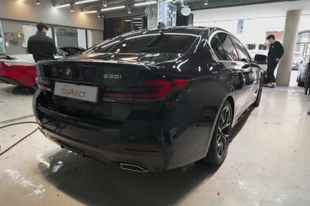 분당PPF BMW530i 본넷과 도어 시공작업 / 하남, 광주, 송파
