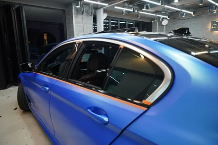 정자동 전체랩핑 시공 전문점 BMW 530D (야탑,서현) / 하남, 광주, 송파