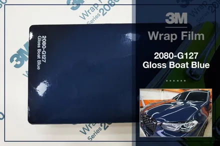 BMWX4전체랩핑 3M보트블루와 유광블랙 크롬죽이기 킹조합 / 하남, 광주, 송파