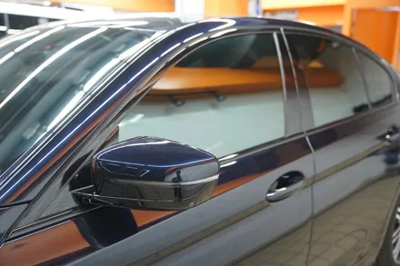 BMW 5시리즈 크롬죽이기, 자동차 실내 랩핑 / 하남시 감북동