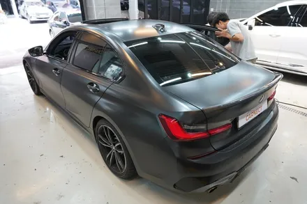 BMW 330i 실내랩핑 라이트필름 (용인 수원 안양) / 하남, 광주, 송파