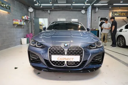 BMW 420d 글로스 그레이 전체랩핑 (분당 판교 성남) / 하남, 광주, 송파
