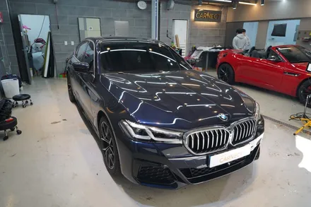 분당PPF BMW530i 본넷과 도어 시공작업 / 하남, 광주, 송파