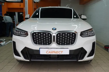 BMWX4전체랩핑 3M보트블루와 유광블랙 크롬죽이기 킹조합 / 하남, 광주, 송파