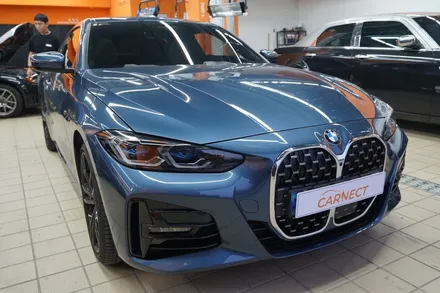 BMW4시리즈 포인트랩핑 스타일 살리는 그릴크롬죽이기 / 하남, 광주, 송파