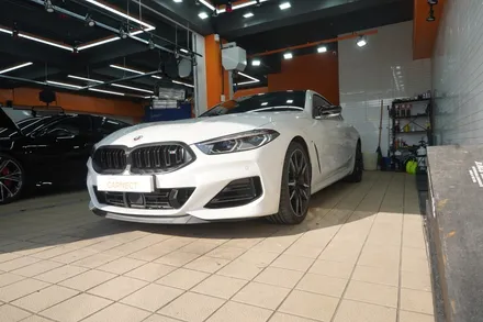BMW 전체랩핑 페라리 레드 색상으로 시공완료 / 하남, 광주, 송파