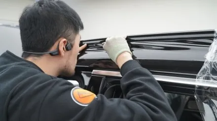 벤츠 GLS450 부분랩핑 크롬죽이기 가격 / 하남시 감북동