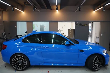 BMW M2 전체랩핑 인텐스블루 (판교 전체랩핑) / 하남, 광주, 송파