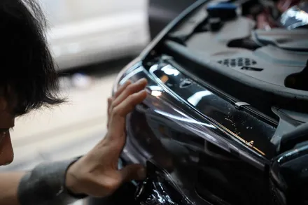 BMW 330i 실내랩핑 라이트필름 (용인 수원 안양) / 하남, 광주, 송파