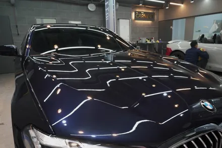 분당PPF BMW530i 본넷과 도어 시공작업 / 하남, 광주, 송파