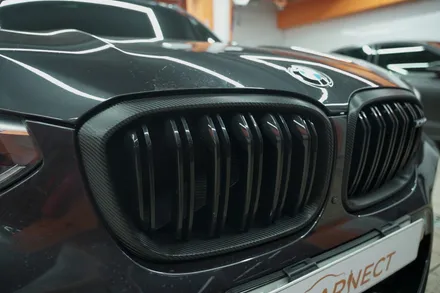 자동차부분랩핑 BMW X3M 카본그릴 대박이네요(성남 송파) / 하남, 광주, 송파