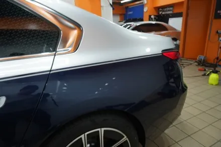 컬러 투톤(듀오톤)PPF로 시선을 사로잡았다.BMW 740i 환골탈태기 / 하남, 광주, 송파