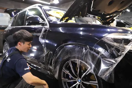 BMW X5 광택, PPF로 깔끔하게 도장면 보호하기 / 하남, 광주, 송파