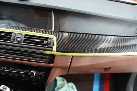 BMW 실내 카본 랩핑으로 재해석했다 / 하남, 광주, 송파
