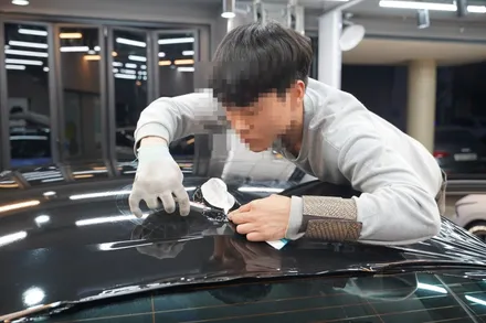 정자동 전체랩핑 시공 전문점 BMW 530D (야탑,서현) / 하남, 광주, 송파