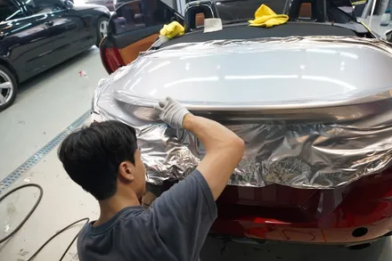 BMW Z4 이노즈텍 필름 전체랩핑 (위례 성남 판교) / 하남, 광주, 송파