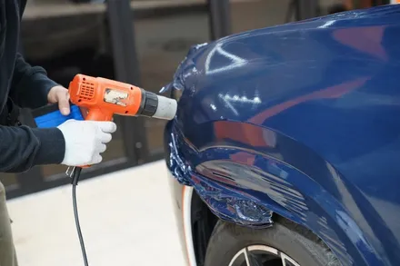 BMWX4전체랩핑 3M보트블루와 유광블랙 크롬죽이기 킹조합 / 하남, 광주, 송파