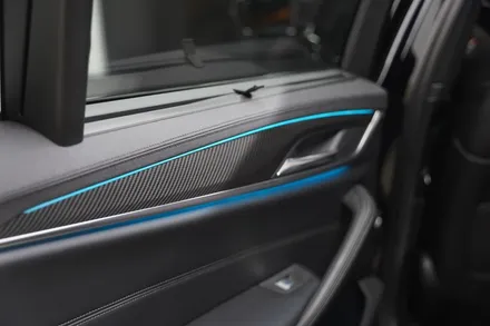 BMW 5시리즈 크롬죽이기, 자동차 실내 랩핑 / 하남시 감북동