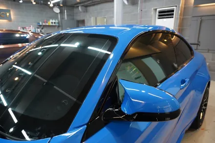 BMW M2 전체랩핑 인텐스블루 (판교 전체랩핑) / 하남, 광주, 송파