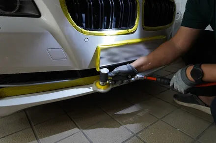 BMW 5시리즈 광택, 유리막코팅과 실내랩핑까지(송파 천호 하남) / 하남, 광주, 송파