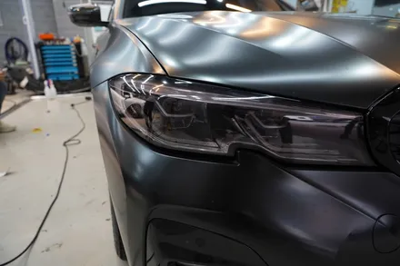 BMW 330i 실내랩핑 라이트필름 (용인 수원 안양) / 하남, 광주, 송파