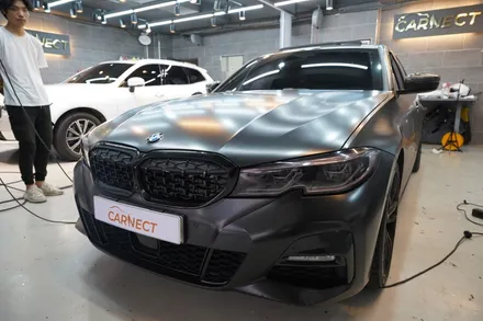 BMW 330i 실내랩핑 라이트필름 (용인 수원 안양) / 하남, 광주, 송파
