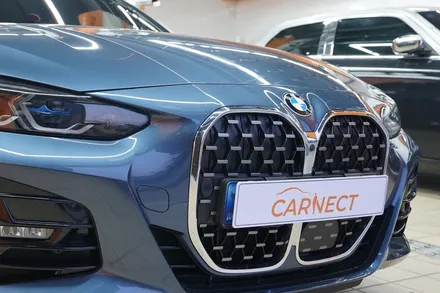 BMW4시리즈 포인트랩핑 스타일 살리는 그릴크롬죽이기 / 하남, 광주, 송파