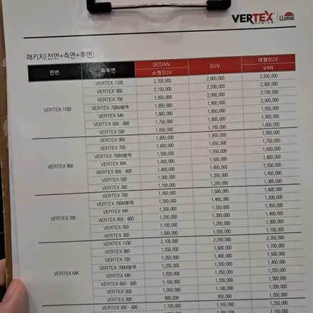 신차패키지 버텍스 900 틴팅 그랜저 차량 보호 솔루션 / 하남시 감북동