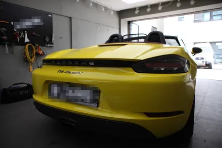 포르쉐 전체랩핑 요즘 핫한 색상으로 결정했습니다 / 하남, 광주, 송파