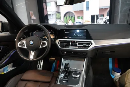 BMW 330i 실내랩핑 라이트필름 (용인 수원 안양) / 하남, 광주, 송파