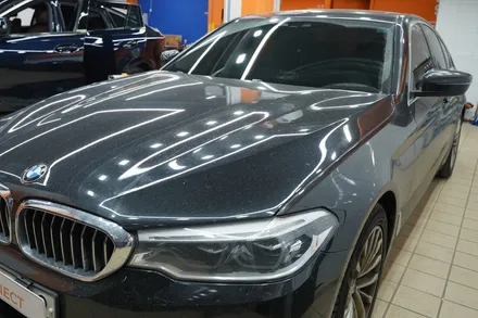 BMW530i 전체랩핑 스포티함이 뿜뿜 다크블루메탈릭(성남 분당) / 하남, 광주, 송파