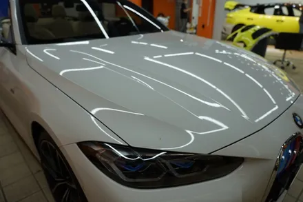 차량전체랩핑 BMW430i 3M사틴블랙 풀 체인지 (과천 광명) / 하남, 광주, 송파