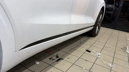 GV70 크롬죽이기 및 루프스킨 시공 가격, 잠실 제네시스 작업기 / 하남시 감북동
