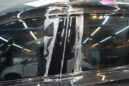 BMW 320i 크롬죽이기 PPF 한곳에서 만족도 높게 (용인 판교 분당) / 하남, 광주, 송파