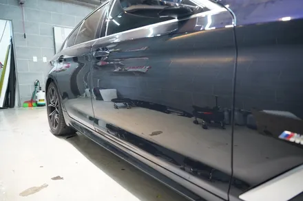 분당PPF BMW530i 본넷과 도어 시공작업 / 하남, 광주, 송파