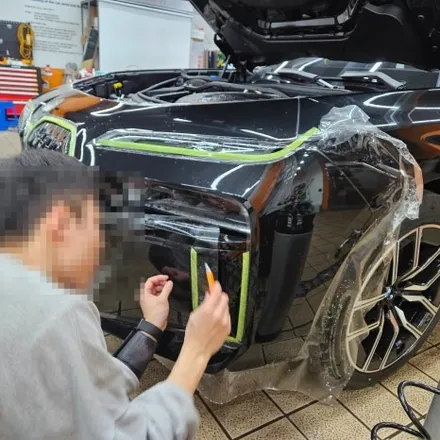 BMW740d 범퍼ppf 전면 보호 확실하게 / 하남시 감북동
