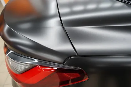 차량전체랩핑 BMW430i 3M사틴블랙 풀 체인지 (과천 광명) / 하남, 광주, 송파