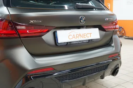 BMW M135i 전체랩핑 3M 사틴 골드더스트블랙 이거 대박일세 / 하남, 광주, 송파