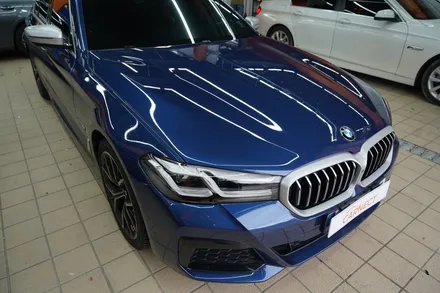 BMW 5시리즈 PPF 본넷, 생활보호패키지로 필러까지 완벽보호 / 하남, 광주, 송파